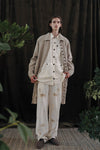 MUTEDANCE 24 Spring/Summer Printed Blouse/Pants MD-MD24SS127-HOARY